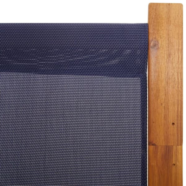 vidaXL 3-panels rumdeler 210 x 180 cm mørkeblå -  Rumdelere