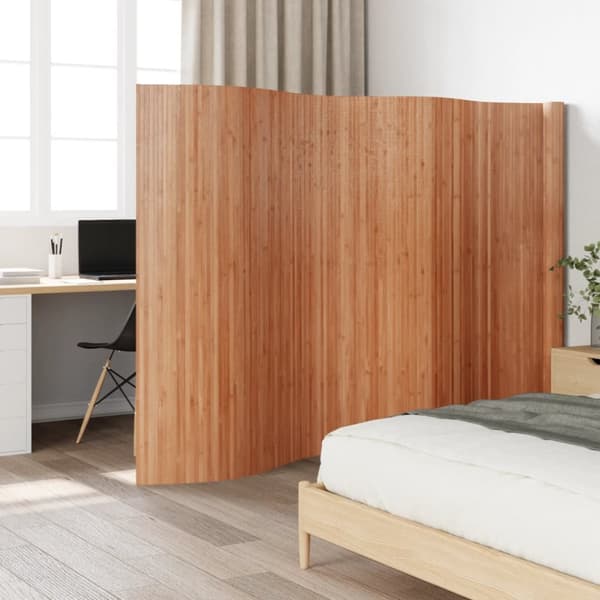 vidaXL rumdeler 165x600 cm bambus naturfarvet - Rumdelere