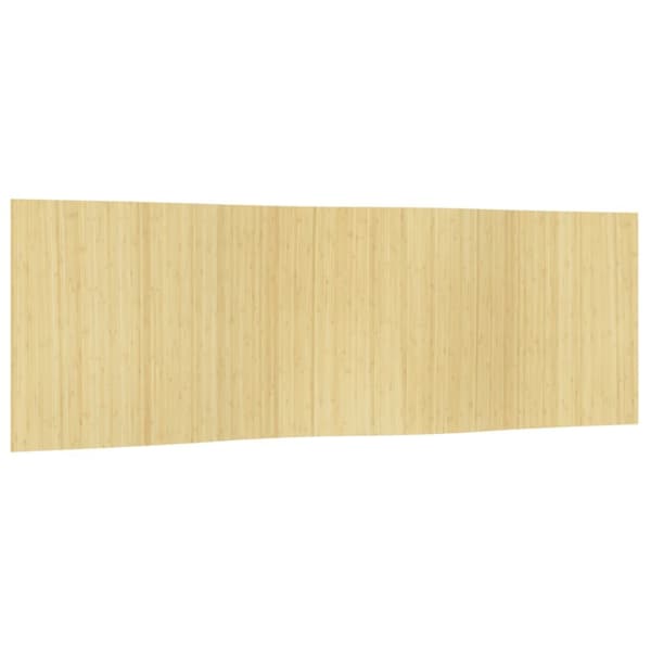 vidaXL rumdeler 165x600 cm bambus lys naturfarvet - Rumdelere