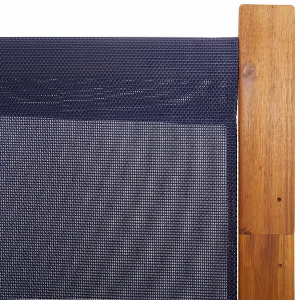 vidaXL Rumsavdelare 4 paneler mörkblå 280x180 cm - Rumsavdelare