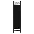 Miniatyrbillede 5 af 7: The Living Store 4-panels rumdeler 160x180 cm sort -  Rumdelere