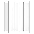 Miniatyrbillede 5 af 9: The Living Store 5-panels rumdeler 250x220 cm stof hvid -  Rumdelere