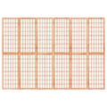Miniatyrbillede 4 af 8: The Living Store 6-panels rumdeler 240x170 cm foldbar japansk stil -  Rumdelere