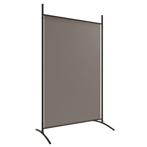 The Living Store 3-panels rumdeler 525x180 cm stof antracitgrå - Rumdelere
