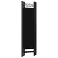 Miniatyrbillede 5 af 7: The Living Store 6-panels rumdeler 240x180 cm sort -  Rumdelere