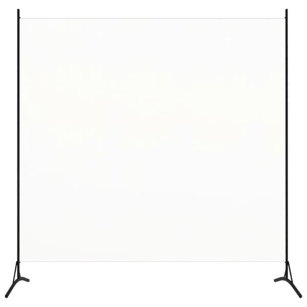 The Living Store rumdeler 175x180 cm stof hvid -  Rumdelere