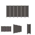 Miniatyrbillede 1 af 7: The Living Store 6-panels rumdeler 300 x 180 cm antracitgrå -  Rumdelere