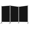 Miniatyrbillede 3 af 6: The Living Store 3-panels rumdeler 260 x 180 cm sort -  Rumdelere