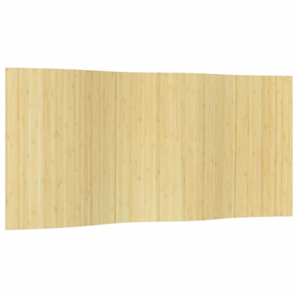 The Living Store rumdeler 165x400 cm bambus lys naturfarvet - Rumdelere