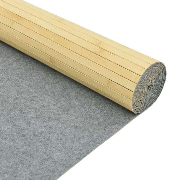 The Living Store rumdeler 165x400 cm bambus lys naturfarvet - Rumdelere
