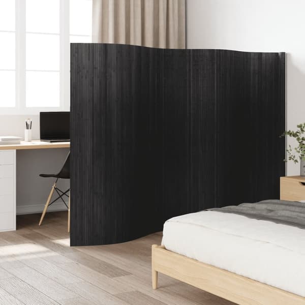 The Living Store rumdeler 165x400 cm bambus grå - Rumdelere