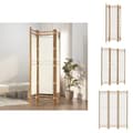 Miniatyrbillede 1 af 10: Rumdelere - Living 3-panels rumdeler 120 cm foldbar bambus og kanvas