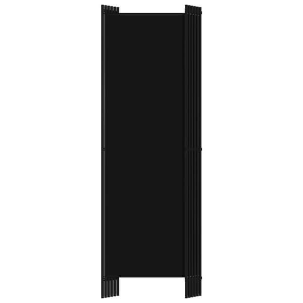 Rumdelere - Living 6-panels rumdeler 300 x 180 cm sort