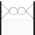 Miniatyrbillede 6 af 7: Rumdelere - Living 6-panels rumdeler 240 x 180 cm hvid