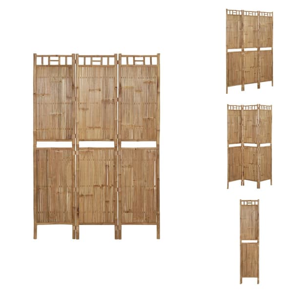 Rumsavdelare - Living Rumsavdelare 3 paneler bambu 120x180 cm