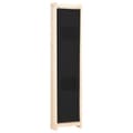 Miniatyrbillede 5 af 9: Rumdelere - Living 5-panels rumdeler 200 x 170 x 4 cm stof sort