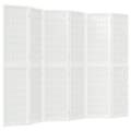 Miniatyrbillede 3 af 8: Rumdelere - Living 6-panels rumdeler 240x170 cm foldbar japansk stil hvid
