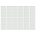 Miniatyrbillede 4 af 8: Rumdelere - Living 6-panels rumdeler 240x170 cm foldbar japansk stil hvid