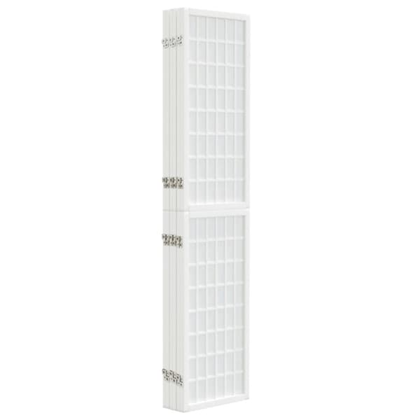 Rumdelere - Living 6-panels rumdeler 240x170 cm foldbar japansk stil hvid