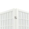 Miniatyrbillede 7 af 8: Rumdelere - Living 6-panels rumdeler 240x170 cm foldbar japansk stil hvid