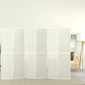 Miniatyrbillede 2 af 8: Rumdelere - Living 6-panels rumdeler 240x170 cm foldbar japansk stil hvid