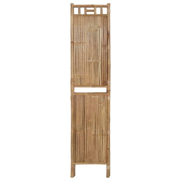 Rumdelere - Living 4-panels rumdeler 160x180 cm bambus