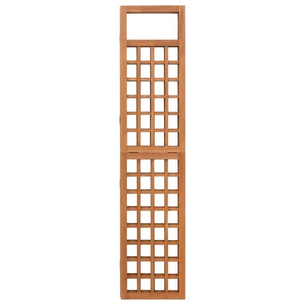 Rumdelere - Living 3-panels rumdeler/espalier 121x180,5 cm massivt grantræ