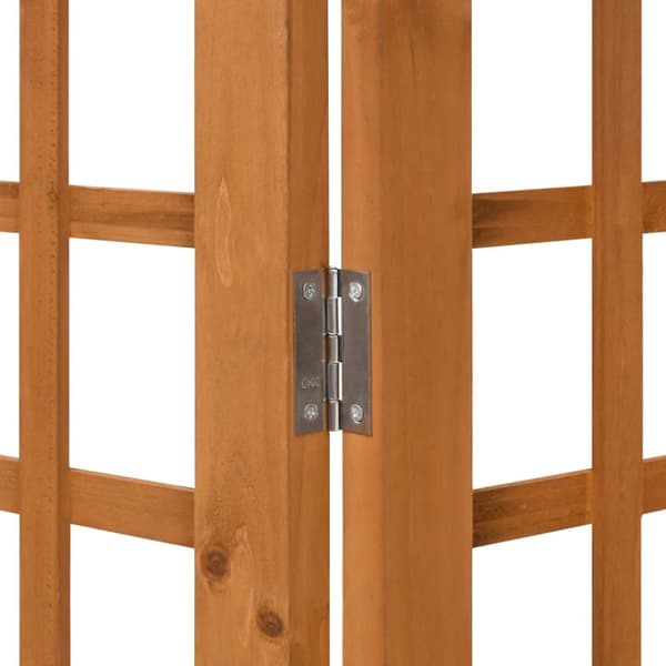 Rumdelere - Living 3-panels rumdeler/espalier 121x180,5 cm massivt grantræ