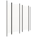 Miniatyrbillede 3 af 7: Rumdelere - Living 5-panels rumdeler 250 x 180 cm hvid