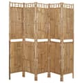 Miniatyrbillede 4 af 9: Rumdelere - Living 5-panels rumdeler 200x180 cm bambus