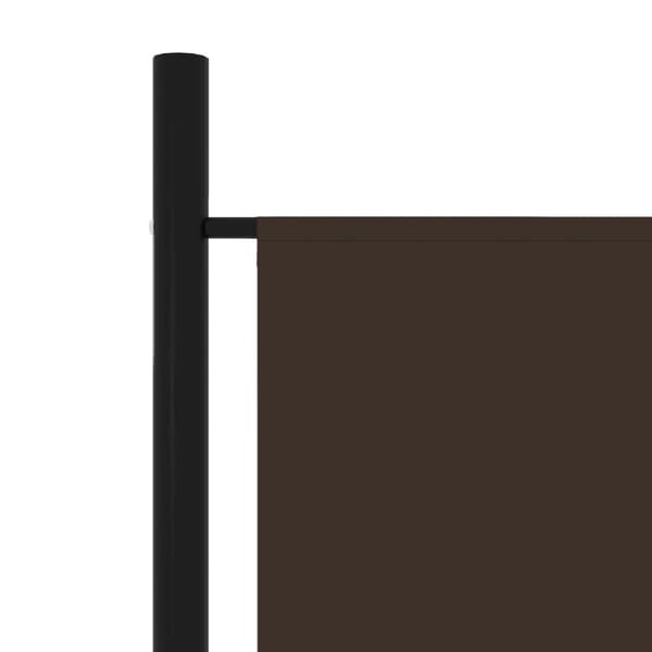 Rumdelere - Living 6-panels rumdeler 300 x 180 cm brun