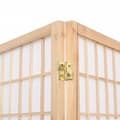 Miniatyrbillede 6 af 8: Rumdelere - Living 3-panels rumdeler 120x170 cm foldbar japansk stil