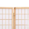 Miniatyrbillede 7 af 8: Rumdelere - Living 3-panels rumdeler 120x170 cm foldbar japansk stil