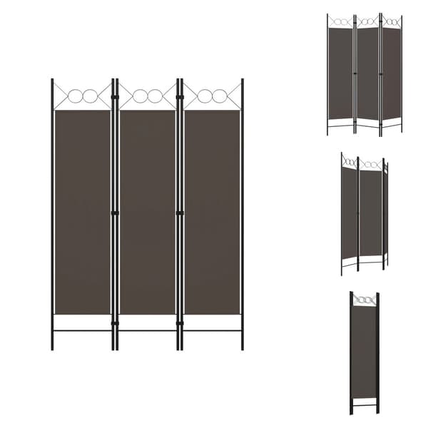 Rumsavdelare - Living Rumsavdelare 3 paneler antracit 120x180 cm