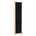 Miniatyrbillede 5 af 9: Rumdelere - Living 3-panels rumdeler 120 x 170 x 4 cm stof sort
