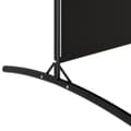 Miniatyrbillede 8 af 9: 2-panels rumdeler 348x180 cm stof sort - Rumdeler - Rumdelere - Home & Living