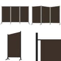 Miniatyrbillede 1 af 6: 3-panels rumdeler 260 x 180 cm brun - Rumdeler - Rumdelere - Home & Living