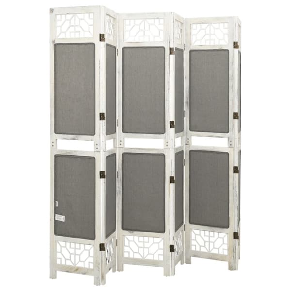 6-panels rumdeler 210x165 cm stof grå - Rumdeler - Rumdelere - Home & Living