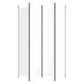 Miniatyrbillede 5 af 9: 4-panels rumdeler 200x220 cm stof hvid - Rumdeler - Rumdelere - Home & Living