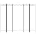 Miniatyrbillede 4 af 9: 6-panels rumdeler 240x200 cm stof hvid - Rumdeler - Rumdelere - Home & Living