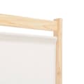 Miniatyrbild 7 av 9: Rumsavdelare 4 paneler 160x170x4 cm gräddvit tyg - Rumsavdelare - Panel - Home & Living
