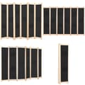 Miniatyrbillede 1 af 9: 6-panels rumdeler 240 x 170 x 4 cm stof sort - Rumdeler - Rumdelere - Home & Living