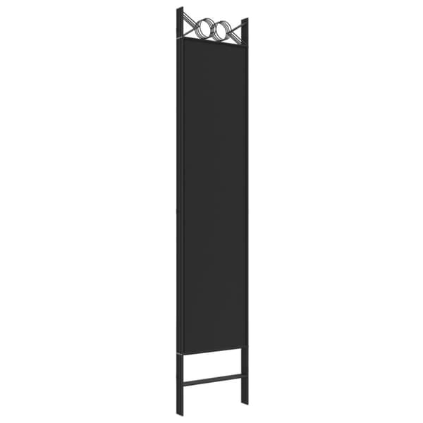 4-panels rumdeler 160x200 cm stof sort - Rumdeler - Rumdelere - Home & Living