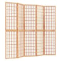 Miniatyrbillede 3 af 8: 5-panels rumdeler 200x170 cm foldbar japansk stil - Rumdeler - Rumdelere - Home & Living