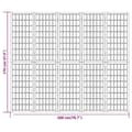 Miniatyrbillede 8 af 8: 5-panels rumdeler 200x170 cm foldbar japansk stil - Rumdeler - Rumdelere - Home & Living