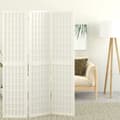 Miniatyrbillede 2 af 8: 3-panels rumdeler 120x170 cm foldbar japansk stil hvid - Rumdeler - Rumdelere - Home & Living