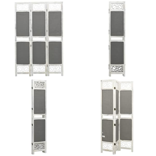 3-panels rumdeler 105x165 cm stof grå - Rumdeler - Rumdelere - Home & Living