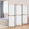Miniatyrbillede 2 af 9: 5-panels rumdeler 250x180 cm stof hvid - Rumdeler - Rumdelere - Home & Living