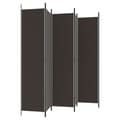 Miniatyrbillede 6 af 9: 6-panels rumdeler 300x220cm stof brun - Rumdeler - Rumdelere - Home & Living