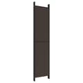 Miniatyrbillede 7 af 9: 6-panels rumdeler 300x220cm stof brun - Rumdeler - Rumdelere - Home & Living